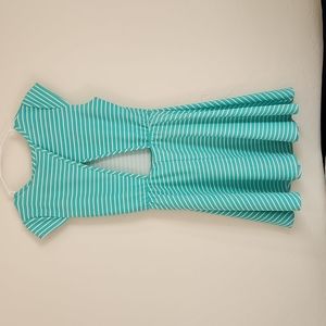 Dress, Small, teal